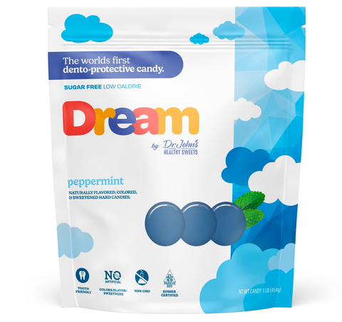 DREAM Peppermint Hard candy bag front