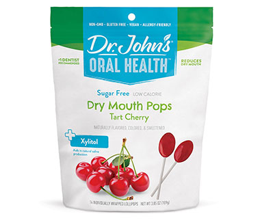 Tart Cherry Dry Mouth Pops